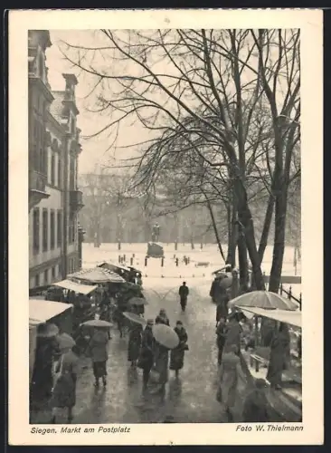 AK Siegen, Markt am Postplatz