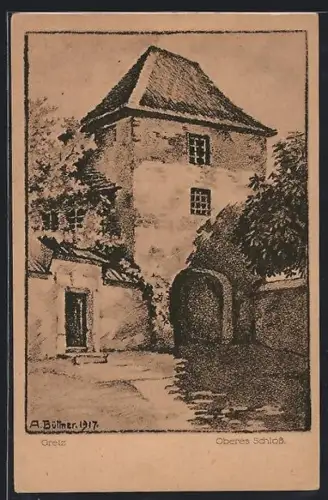 AK Greiz, Oberes Schloss