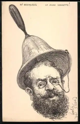 Künstler-AK Charles Denizard (Orens): Mr. Bourgeois la jeune sonnette