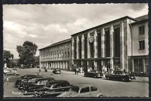AK Kaiserslautern /Pfalz, Hauptbahnhof