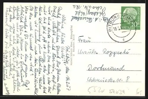 AK Bitburg / Eifel, Totalansicht