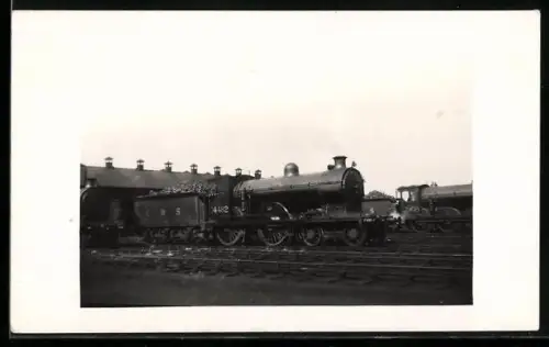 AK Britische Lokomotive Nr. 14482 der LMS in einer Bahnwerkstatt 1933
