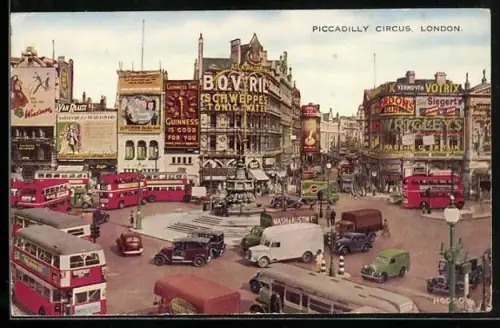 AK London, Piccadilly Circus