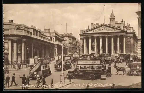 AK London, Royal Exchange and Bank of England