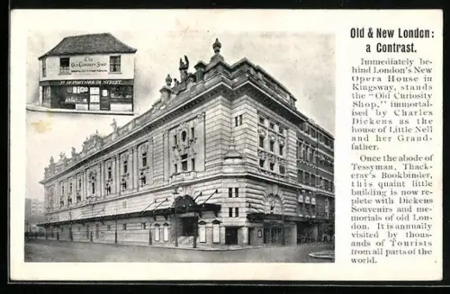 AK London, New Opera House and the Old Curiosity Shop