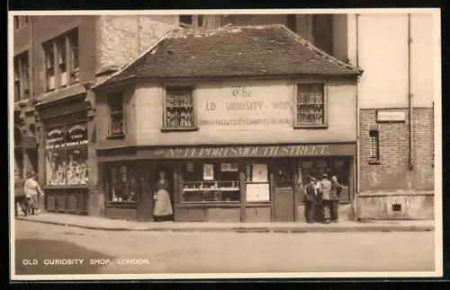 AK London, Old Curiosity Shop, No. 14 Portsmouth Street