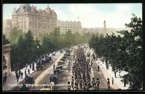 AK London, Thames Embankment