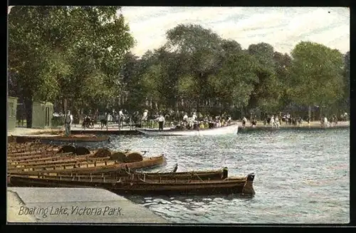 AK London, Boating Lake, Victoria Park