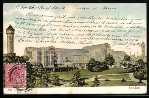 AK London, Exhibition, The Cristal Palace