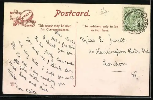 AK Wolverhampton, Newbridge with a tram