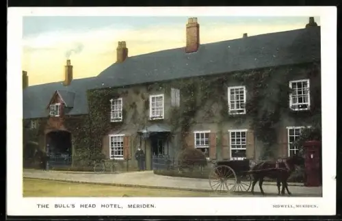 AK Meriden, The Bull`s Head Hotel