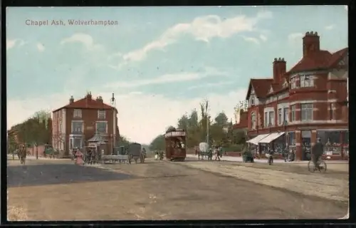 AK Wolverhampton, Chapel Ash with tram