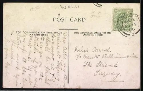 AK Wolverhampton, Queen Square with trams