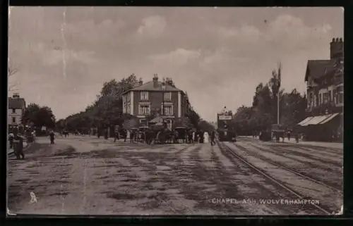 AK Wolverhampton, Chapel Ash with tram