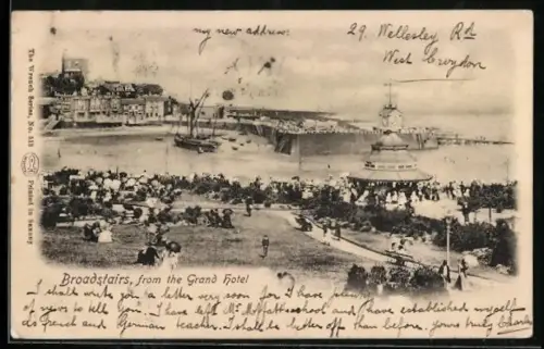 AK Broadstairs, Broadstairs from the Grand Hotel