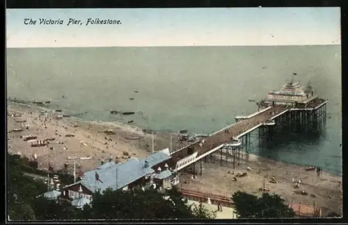 AK Folkestone, The Victoria Pier