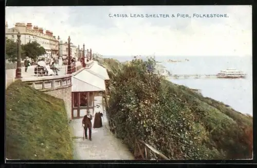 AK Folkestone, Leas Shelter & Pier