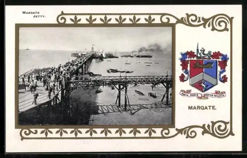 AK Margate, Margate Jetty, Wappen