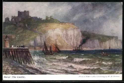 Künstler-AK Dover, The Castle