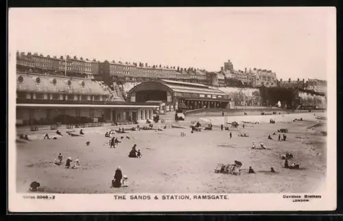 AK Ramsgate, The Sands & Station