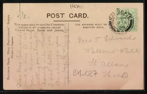 AK Ramsgate, The Sands & Station