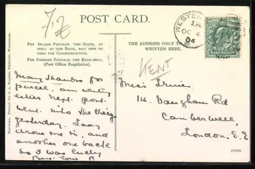 AK Westerham, Looking West