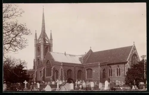AK Faversham, Church with graveyard