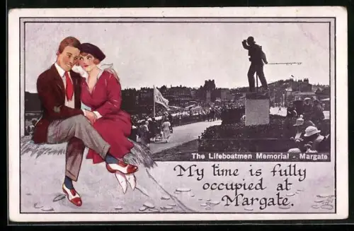 AK Margate, The Lifeboatmen Memorial