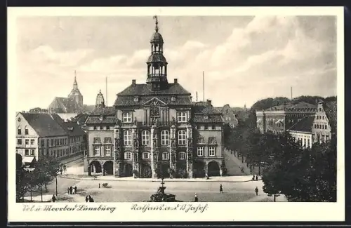 AK Lüneburg, Rathaus und Umgebung