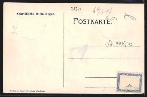 AK Lüneburg, Markt mit Rathaus