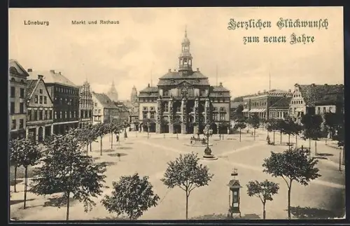 AK Lüneburg, Markt, Rathaus