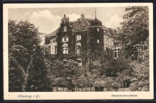 AK Oldenburg i. Gr., Elisabeth-Anna-Palais