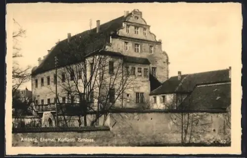 AK Amberg, Ehemal. kurfürstl. Schloss
