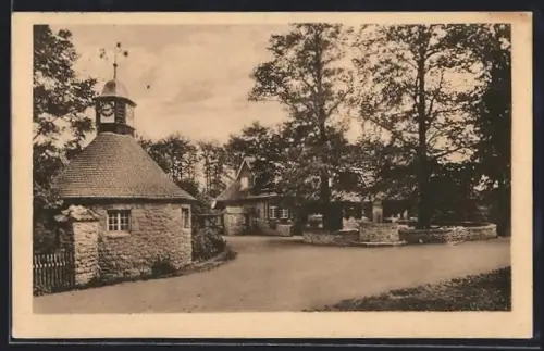 AK Bad Harzburg, Waldsiedlung Wolfsklippen, Schäfferhaus