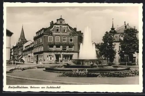 AK Kaiserslautern, Brunnen am Stiftsplatz