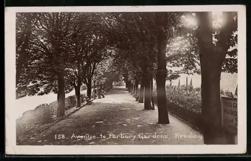 AK Reading, Avenue to Forbury Gardens