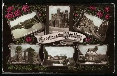 AK Reading, Caversham, Abbey Gateway, Broad Street, The Lion