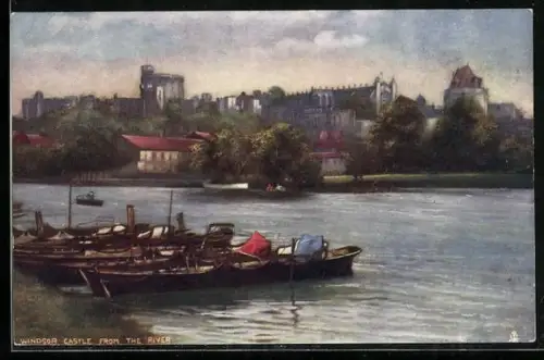 AK Windsor, Castle seen from the river