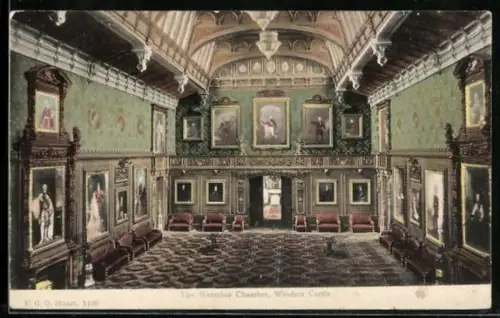 AK Windsor, The Waterloo Chamber within the Castle