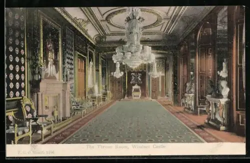 AK Windsor, The Throne Room inside the castle