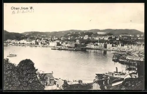 AK Oban, View from the West