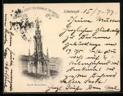 AK Edinburgh, Scott Monument