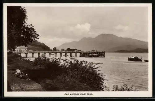 AK Luss, View of Ben Lomond