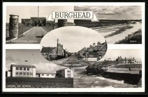 AK Burghead, Grant Street, Moray Sea School, Coastguard Station