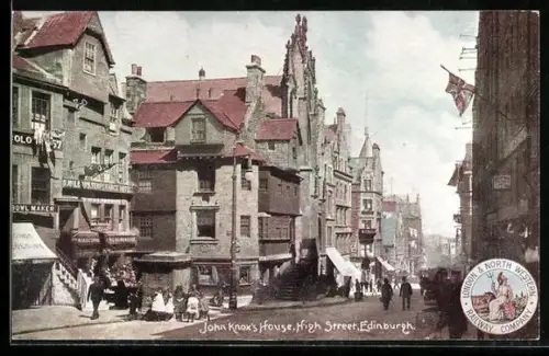 AK Edinburgh, John Knox`s House, High Street