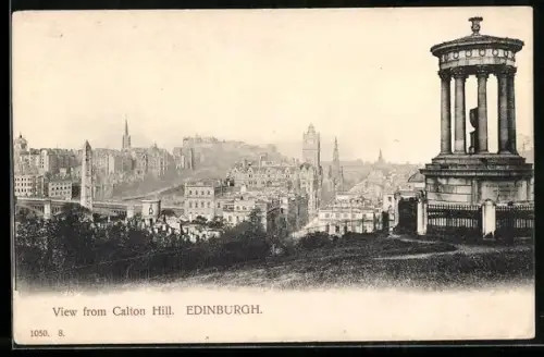 AK Edinburgh, View from Calton Hill