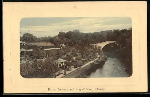 AK Alloway, Burns` Gardens and Brig o` Doon
