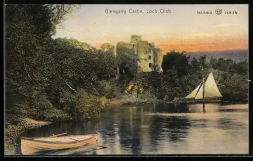 AK Glengarry, Loch Oich with Glengarry Castle