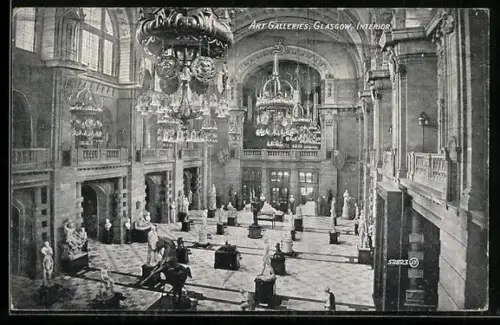 AK Glasgow, Art Galleries, Interior