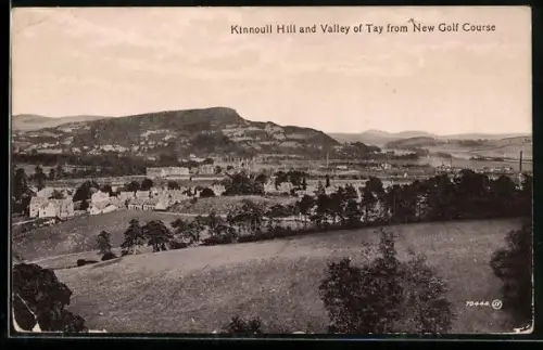 AK Perth, Kinnoull Hill and Valley of Tay from New Golf Course